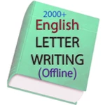 english letter &amp; application writing offline android application logo